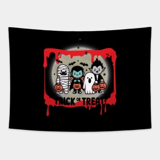 Trick or Treat Halloween Tapestry