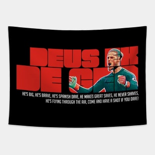 Deus Ex De Gea Tapestry