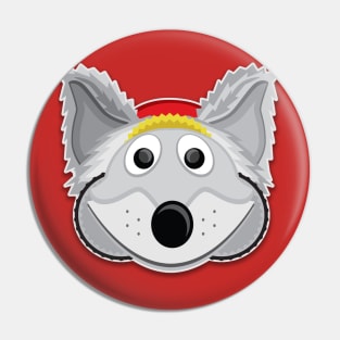 Good Wolf Pin