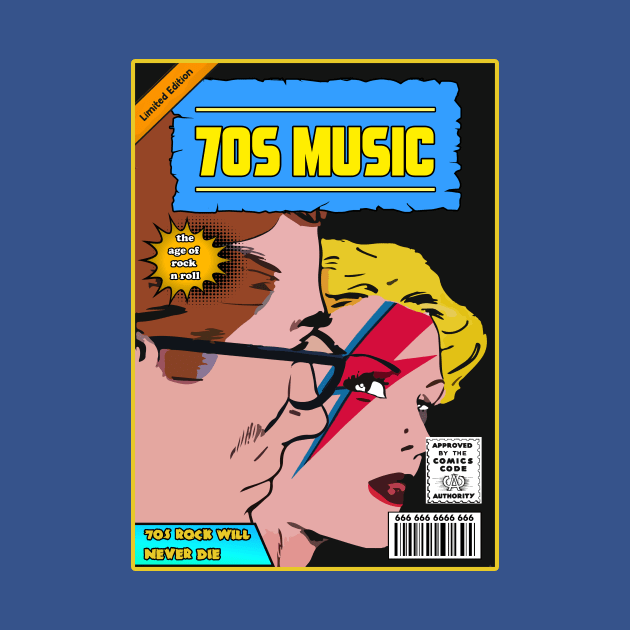 70s music by theanomalius_merch