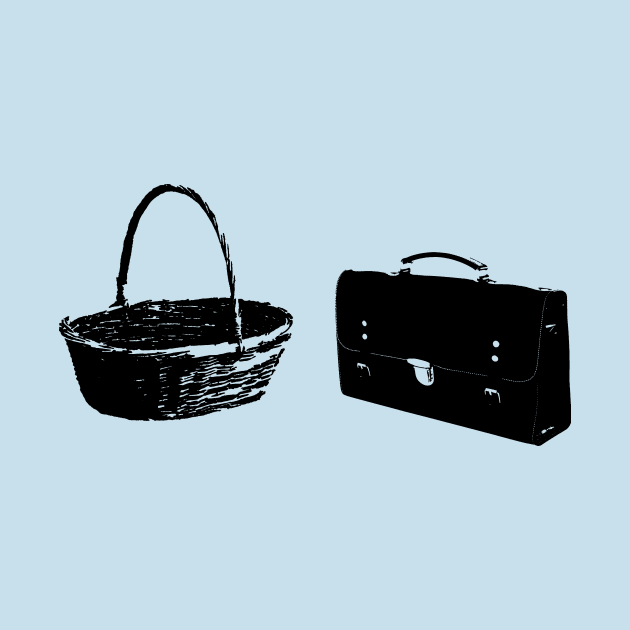 basket+case by wordsonshirts