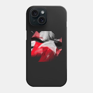 flying abstract digital painting Phone Case