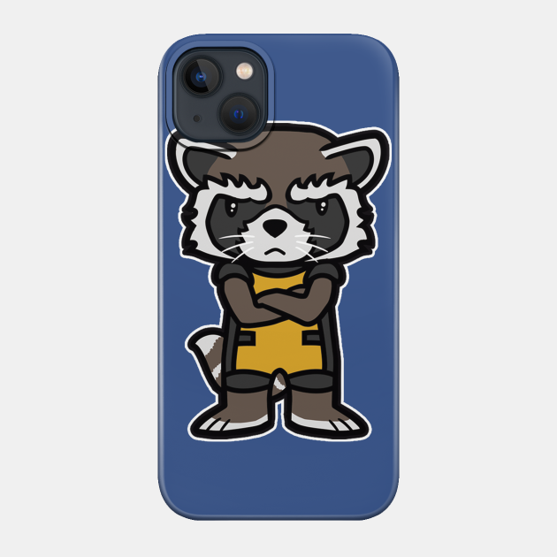 Angry Raccoon - Guardians Of The Galaxy - Phone Case