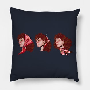 Vintage girl Pillow