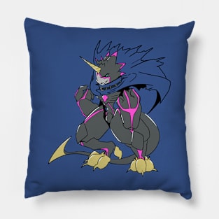 DarkGusGammamon Pillow