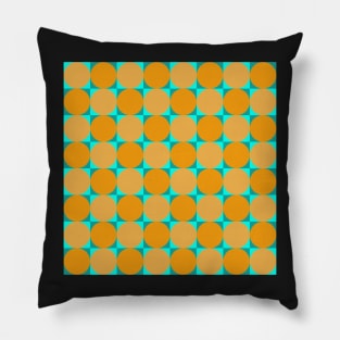 mid century geometrical design Pillow