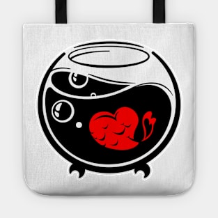 Heart-fish Tote