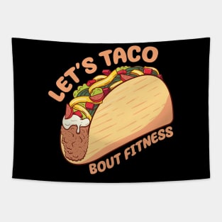 Let's Taco Bout Fitness Tapestry