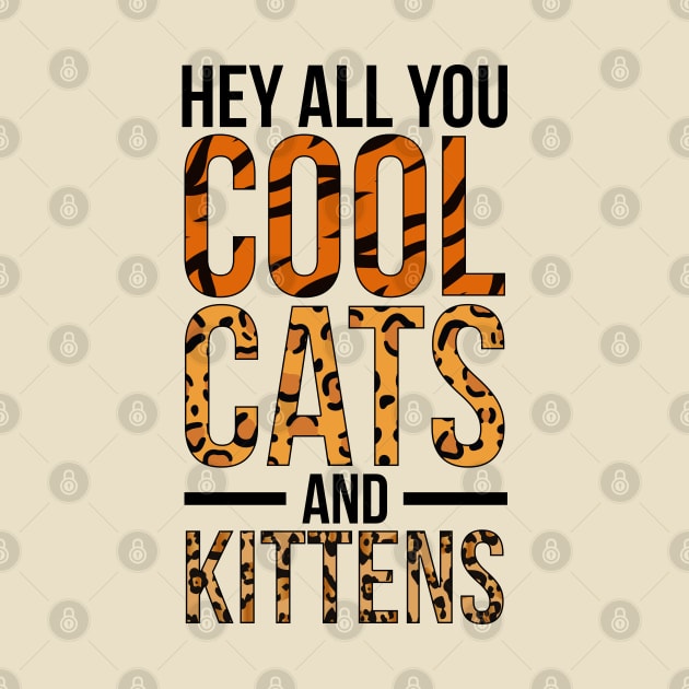 Cool Cats & Kittens by fashionsforfans