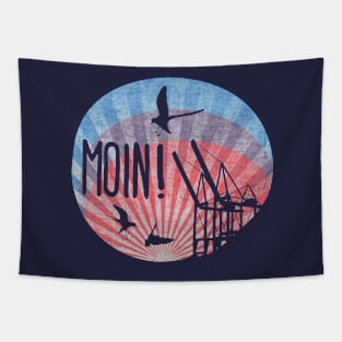 Moin! or Good Morning! Ver 2 Tapestry