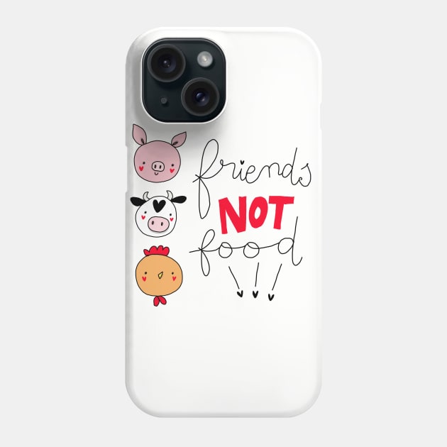 friend not food Phone Case by violinoviola