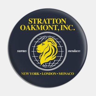 Stratton Oakmont 80s Pin