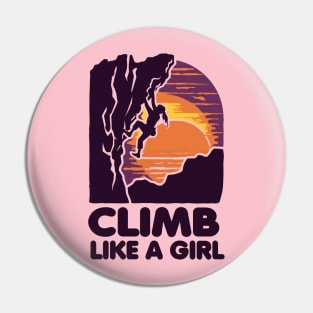 Climbing Lovers Pin