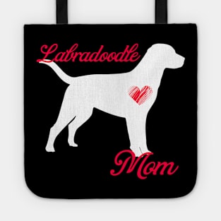 Keeshond terrier mom   cute mother's day t shirt for dog lovers Tote