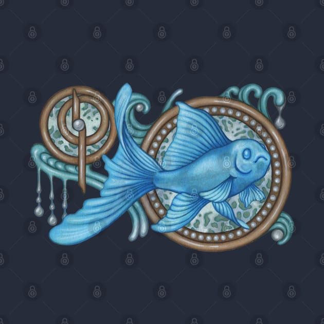 Pisces Fish by valerieanderson