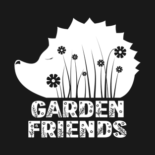 Hedgehog - Garden Friends - neg T-Shirt