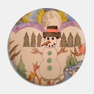 Walking In A Winter Wonderland Pin