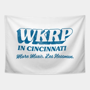 WKRP More Music Blue Tapestry