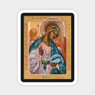 Guardian Angel. An Orthodox icon Magnet