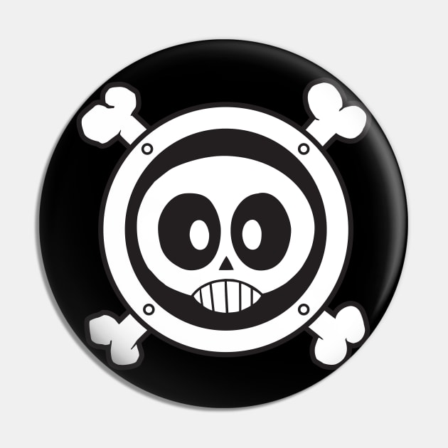 Crossbones Pin by Jacob Chabot