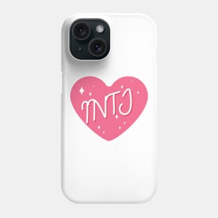INTJ personality typography Phone Case