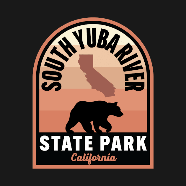 South Yuba River State Park CA Bear by HalpinDesign