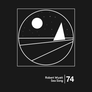 Robert Wyatt / Minimal Style Graphic Artwork T-Shirt