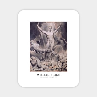 William Blake - Satan arousing the rebel angels Magnet