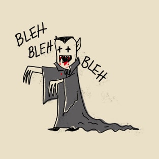 Bleh Bleh Bleh - Dracula Doodle T-Shirt