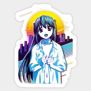 Lucy : Diclonius - Elfen Lied Sticker for Sale by Anime-Frenzzzy