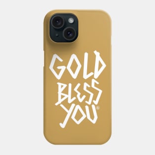 GOLD BLESS U Phone Case