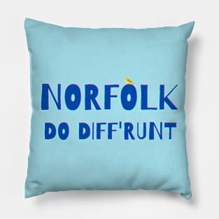 Norfolk Do Diff'runt Pillow