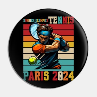 summer games tennis paris 2024 Pin