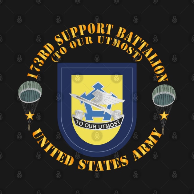 Flash - DUI - 173rd Support Battalion - To Our Utmost - US Army X 300 by twix123844