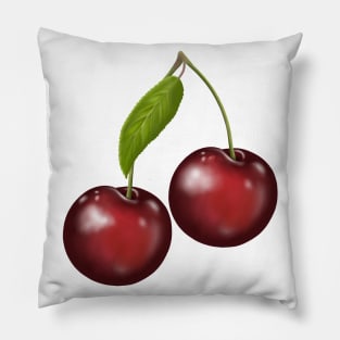 Red Cherries Pillow