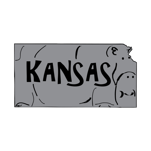 A funny map of Kansas by percivalrussell