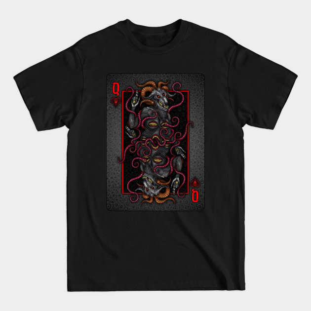 Discover Shub-Niggurath Queen of Hearts - Azhmodai 2020 - Lovecraft - T-Shirt