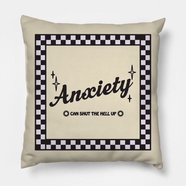 Anxiety Pillow by ash ulmer design 