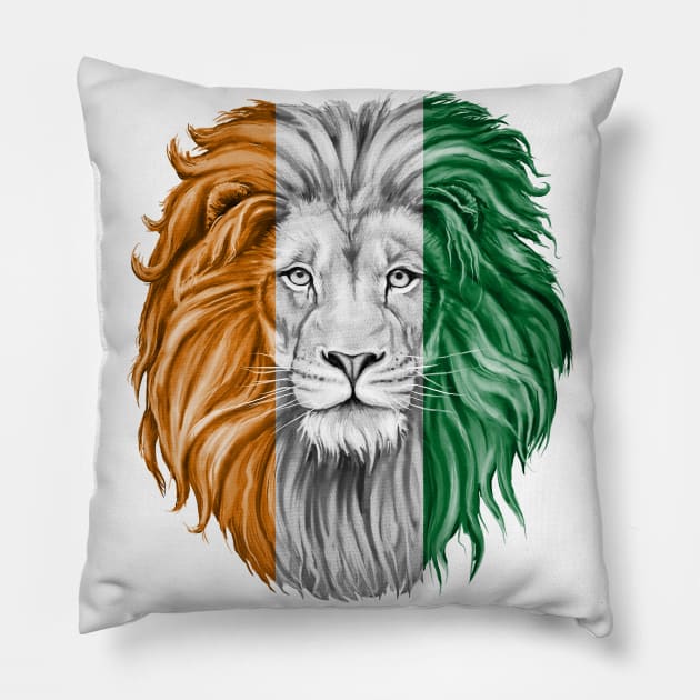 Ivory Coast Pillow by mamabirds