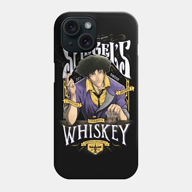 Spiegel's Cowboy Whiskey Phone Case by barrettbiggers