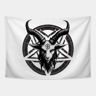 Satanic Goat Baphomet Tapestry