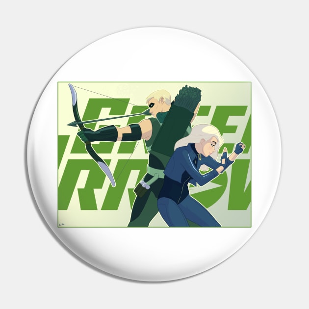 Green Arrow and Black Canary by Mro16 Pin by MRO16