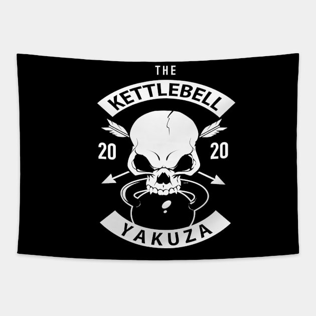 The Kettlebell Yakuza Tapestry by Spikeani