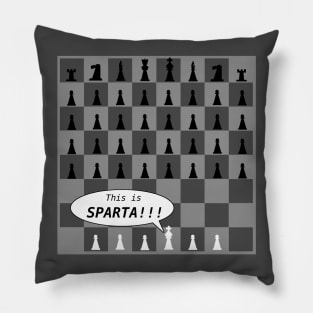 chess sparta Pillow