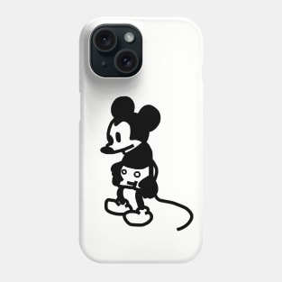 Sad Mouse in Steamboat Willie 1928 Phone Case