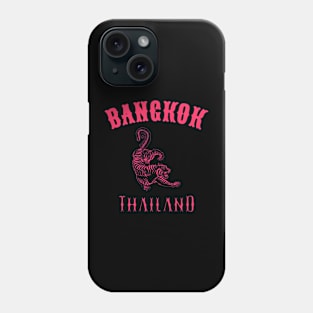 Sacred Sak Yant Tattoos Inspired Apparel - The Tiger Sak Yant Phone Case