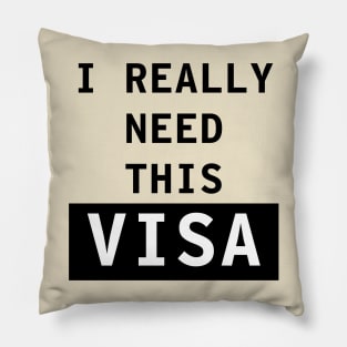 Visa! Pillow