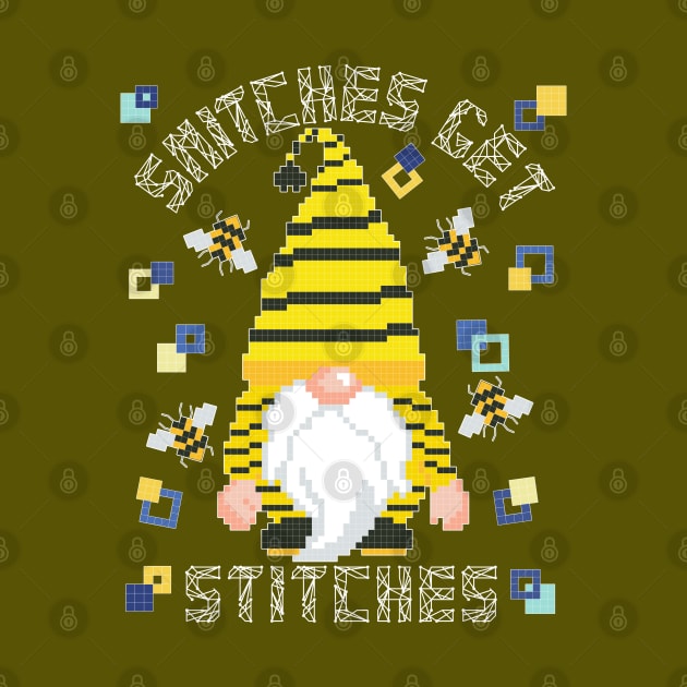 Stitches Gnome by alcoshirts