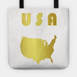 FOURTH Of July Gold Tote