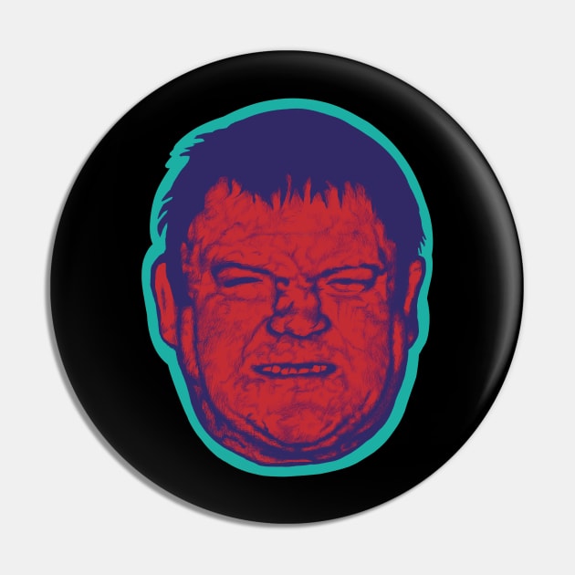 Dick The Bruiser Pin by Art from the Blue Room